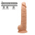 Adrien Lastic - SilexD Flesh (Model 1 size 10in) - Фалоімітатор двошаровий, 26.3х5 см - купити в Києві, Україні