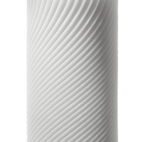 Tenga 3D Zen - Мастурбатор с волнистой текстурой, 24х7 см (белый)