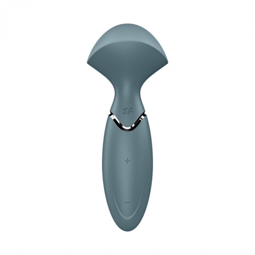 Satisfyer Mini Wand-er - Вибромассажер, 16х6 см (серый)