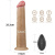 Вибратор Dual-Layered Silicone Rotator 10", 26 см 