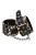 Anonymo Handcuffs PU leather - фиксаторы для ног, (леопардовый)