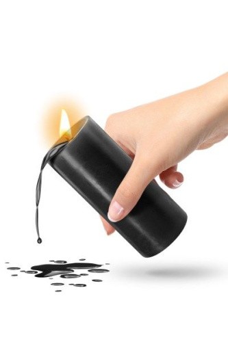Fetish Tentation SM Low Temperature Candle Black - БДСМ cвеча низкотемпературная, 135 г