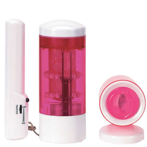 Seven CreationsVGX 2 Robotic Vagina - мастурбатор с вращением, 20х7 см