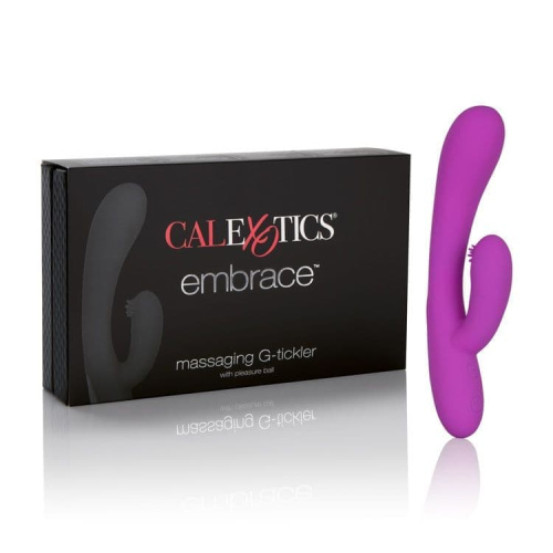 Embrace Massaging G-tickler - Вибратор-кролик для точки G, 13.3х3.3 см