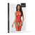 Бодістокінг SoftLine Bodystocking 2054, red - One Size Бодістокінг SoftLine Bodystocking 2054, red - One Size