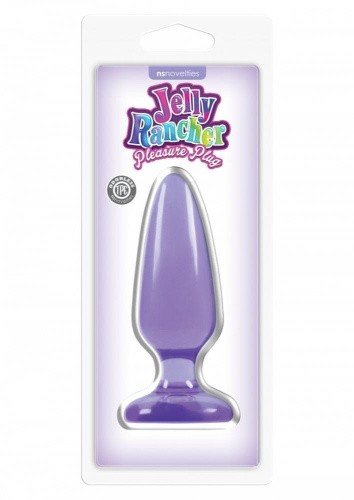 Ns Novelties Pleasure Plug Medium - Анальная пробка, 12.7х3.8 см (фиолетовый)
