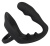 Black Velvets Ring & plug - Стимулятор простаты с эрекционным кольцом, 10,5 см (черный)