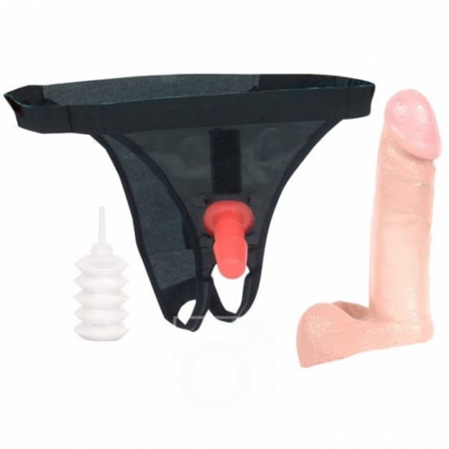 Трусики со страпоном Ultra Harness Realistic 7", 16 см