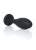 Анальная пробка с камнем B-Series Jewellery Silicone Black Plug, M Анальная пробка с камнем B-Series Jewellery Silicone Black Plug, M