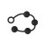 Black Mont P Storm Beads L - силиконовые анальные шарики, 49х4.9 см (черный) Black Mont P Storm Beads L - силиконовые анальные шарики, 49х4.9 см (черный)