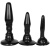 Doc Johnson Williams Anal Trainer Kit - Набор анальных пробок, 3 шт (черный) Doc Johnson Williams Anal Trainer Kit - Набор анальных пробок, 3 шт (черный)