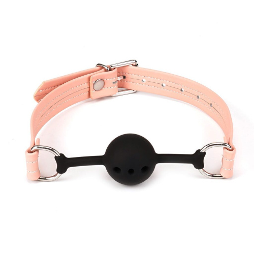 Кляп Liebe Seele Dark Candy Pink Ball Gag - купити в Україні | Секс шоп SEX-SHOP.ua