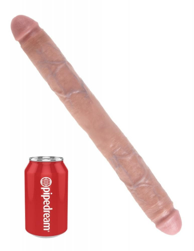 Двойной фаллоимитатор Cock 16 Inch Thick Double 44х4,5 см.