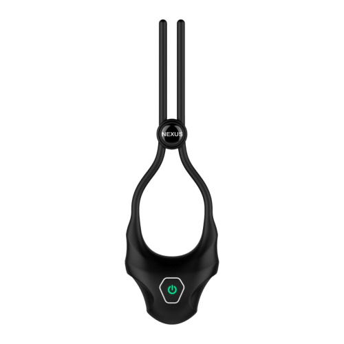 Nexus Forge Vibrating - Ерекційне віброкільце-ласо, 15 см (чорний) - купити в Києві, Україні