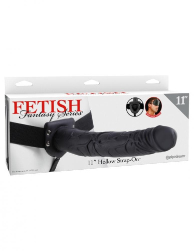 Fetish Fantasy Series 11 Hollow - Полый страпон, 28х4,8 см