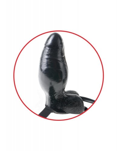 Fetish Fantasy Series Inflatable Vibrating 6 - Надувной страпон с вибрацией, 13.4х4.8 см