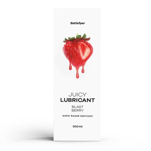 Лубрикант на водной основе Satisfyer Juicy Lubricant, 300 мл (клубника)
