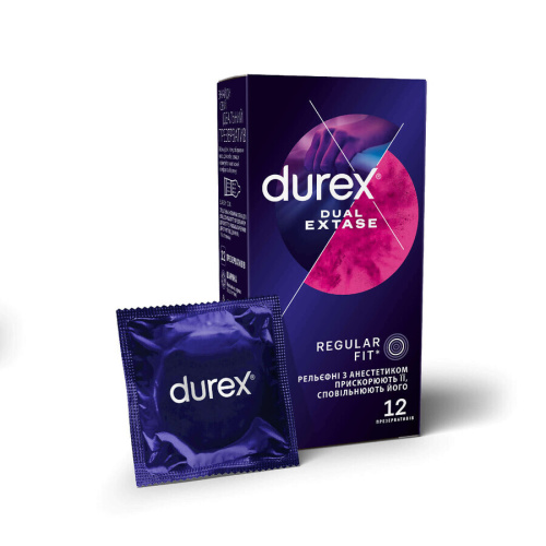 Durex №12 Dual Extase, 12 шт