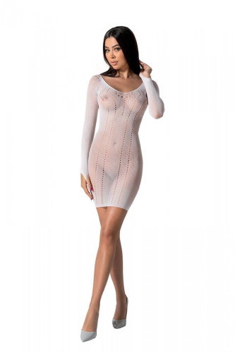 Полупрозрачное мини-платье Passion BS101, One Size