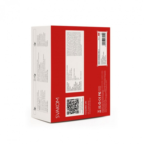 Svakom Phoenix Neo 2 - Интерактивное виброяйцо, 11.8х3 см