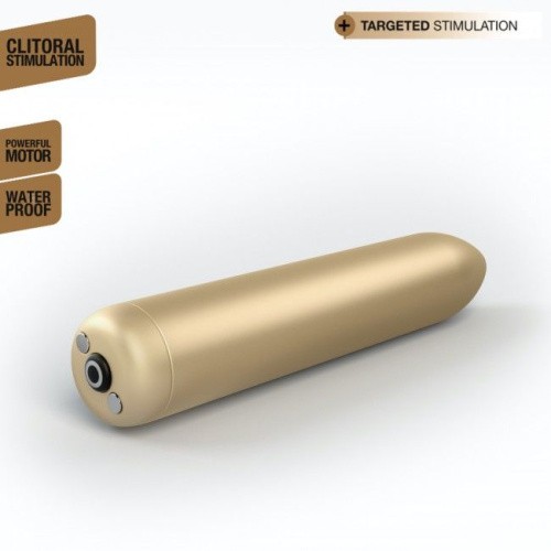 Dorcel Rocket Bullet Gold віброкуля, що перезаряджається, 8.7х1.6 см (золотистий) - купити в Києві, Україні