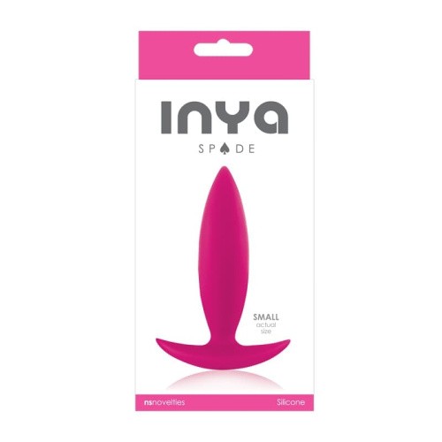 Ns Novelties Inya Spades Small анальная пробка, 10х2.5 см (розовый)