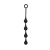 Chisa Black Mont Anal Penetrator S - анальная цепочка, 30х3 см (черный) Chisa Black Mont Anal Penetrator S - анальная цепочка, 30х3 см (черный)