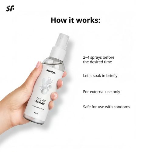 Пролонгатор Satisfyer Delay Spray 150 мл - купити в Україні | Секс шоп SEX-SHOP.ua