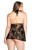 Кружевной пеньюар с открытой спиной и стринги Fantasy Lingerie, XL/ХХL (розовый) Кружевной пеньюар с открытой спиной и стринги Fantasy Lingerie, XL/ХХL (розовый)