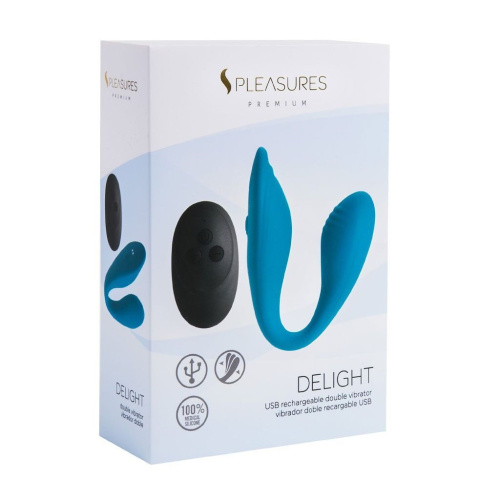 Вибратор для клитора и точки G S Pleasures Premium Delight