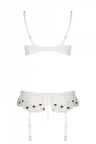 Passion Lovelia Set - Комплект белья, L/XL (белый)