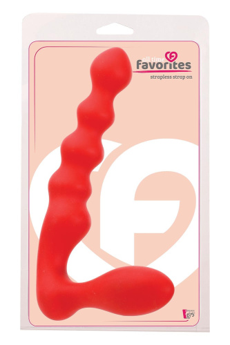PURRFECT SILICONE Butt PLUG - Анальний стимулятор, 19 см (червоний) - купити в Києві, Україні