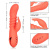 CalExotics Orange County Cutie вибратор кролик, 11.5х3.8 см CalExotics Orange County Cutie вибратор кролик, 11.5х3.8 см