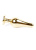 Boss Jewellery Gold Butt Plug Green - Анальна пробка з кристалом, 9,5х3 см (зеленый) Boss Jewellery Gold Butt Plug Green - Анальна пробка з кристалом, 9,5х3 см (зеленый)