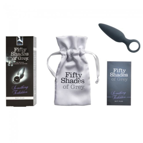Анальная пробка Fifty Shades of Grey, Silicone Butt Plug, 11х2,6 см