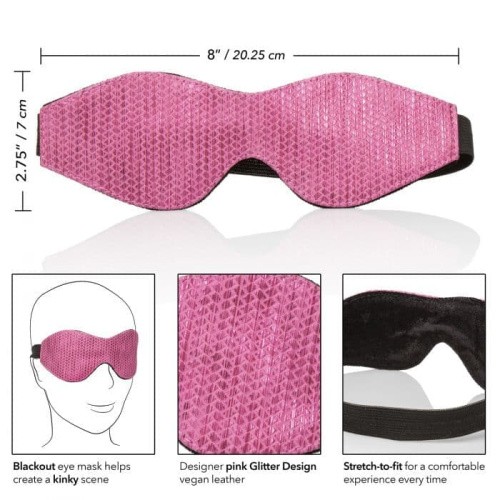 CalExotics Tickle Me Pink Eye Mask - Маска на глаза