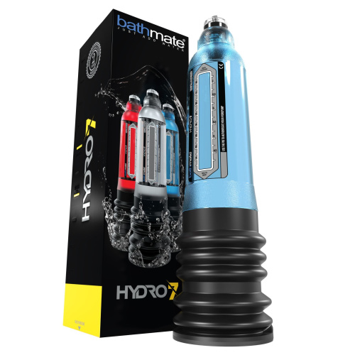 Bathmate Hydro7 - Гидропомпа для мужчин, 29х5 см (синий)