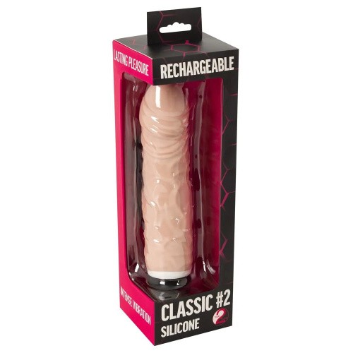 Orion Classic Silicone # 2 - Перезаряжаемый реалистичный вибратор, 20х4.1 см