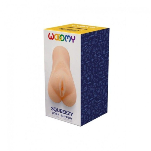Wooomy Squeeezy Masturbator Vagina - Мастурбатор-вагіна, 13.2х5.4 см - купити в Києві, Україні