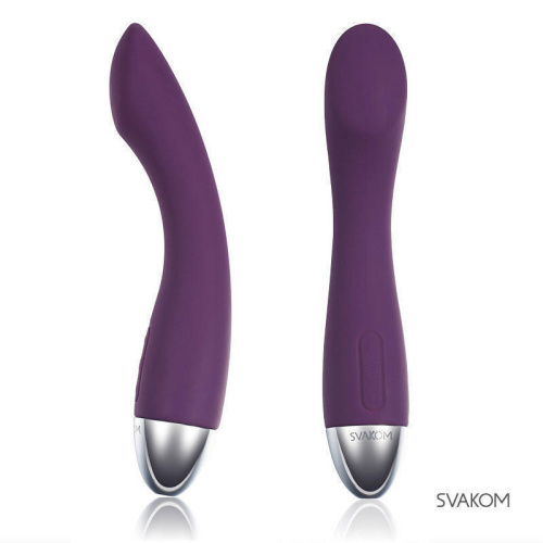 Svakom Lisa Touch Sensor Vibrator - вибратор для точки G с сенсорным датчиком, 17х3 см