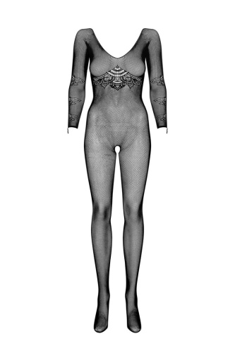Obsessive N120 - Комбинезон-сетка, S-L (чёрный)