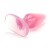 Doc Johnson Crystal Jellies Butt Plug Medium - анальная пробка, 13х3.5 см (розовый) Doc Johnson Crystal Jellies Butt Plug Medium - анальная пробка, 13х3.5 см (розовый)