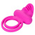 CalExotics Dual Clit Flicker Enhancer - двойное виброкольцо, 6х3.7 см (розовый) CalExotics Dual Clit Flicker Enhancer - двойное виброкольцо, 6х3.7 см (розовый)