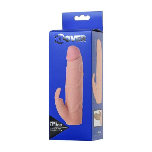 Toyfa XLover - Насадка для увеличения фаллоса, +6 см (телесный)