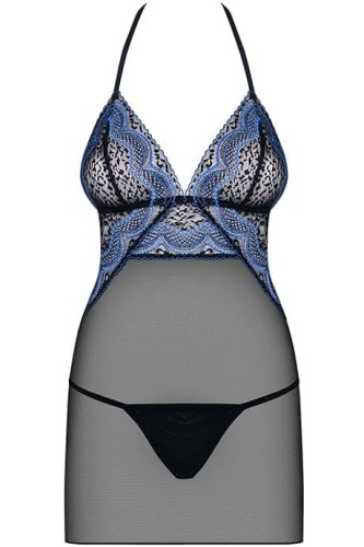 Комплект Obsessive 844-CHE-1 chemise (L/XL)