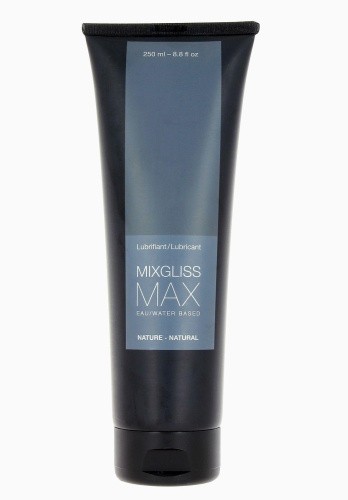 MixGliss Max Nature - Анальная гель-смазка на водной основе с экстрактом алоэ, 250 мл.