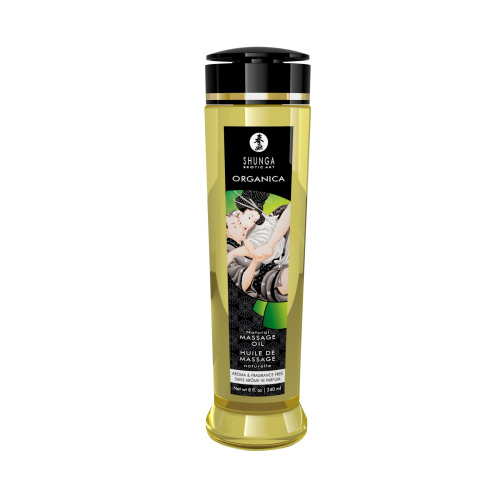 Shunga Organica Natural - органическое массажное масло без запаха, 240 мл.