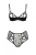 Passion Lovelia Bikini комплект эротического белья: открытый бюстгальтер и трусики, S/M (чёрный) Passion Lovelia Bikini комплект эротического белья: открытый бюстгальтер и трусики, S/M (чёрный)