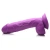 Pop Peckers 8.25" Dildo Purple - Фаллоимитатор, 22,8 см (фиолетовый)