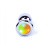 Boss Jewellery Silver Plug Disco Flashlight - Анальная пробка с кристаллом, 7х2.7 см (радужный) Boss Jewellery Silver Plug Disco Flashlight - Анальная пробка с кристаллом, 7х2.7 см (радужный)